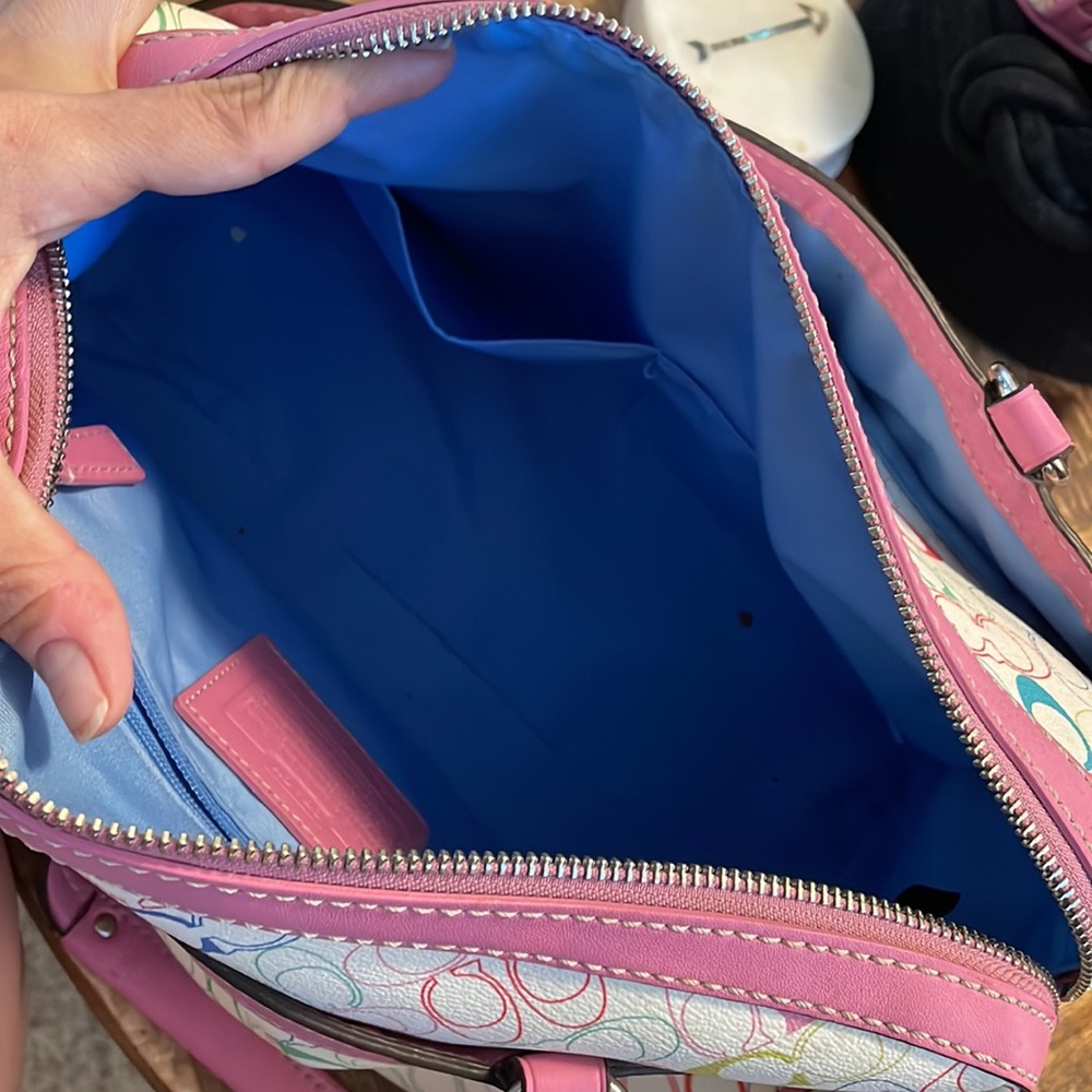 Coach multicolored vintage purse - Picture 3 of 4